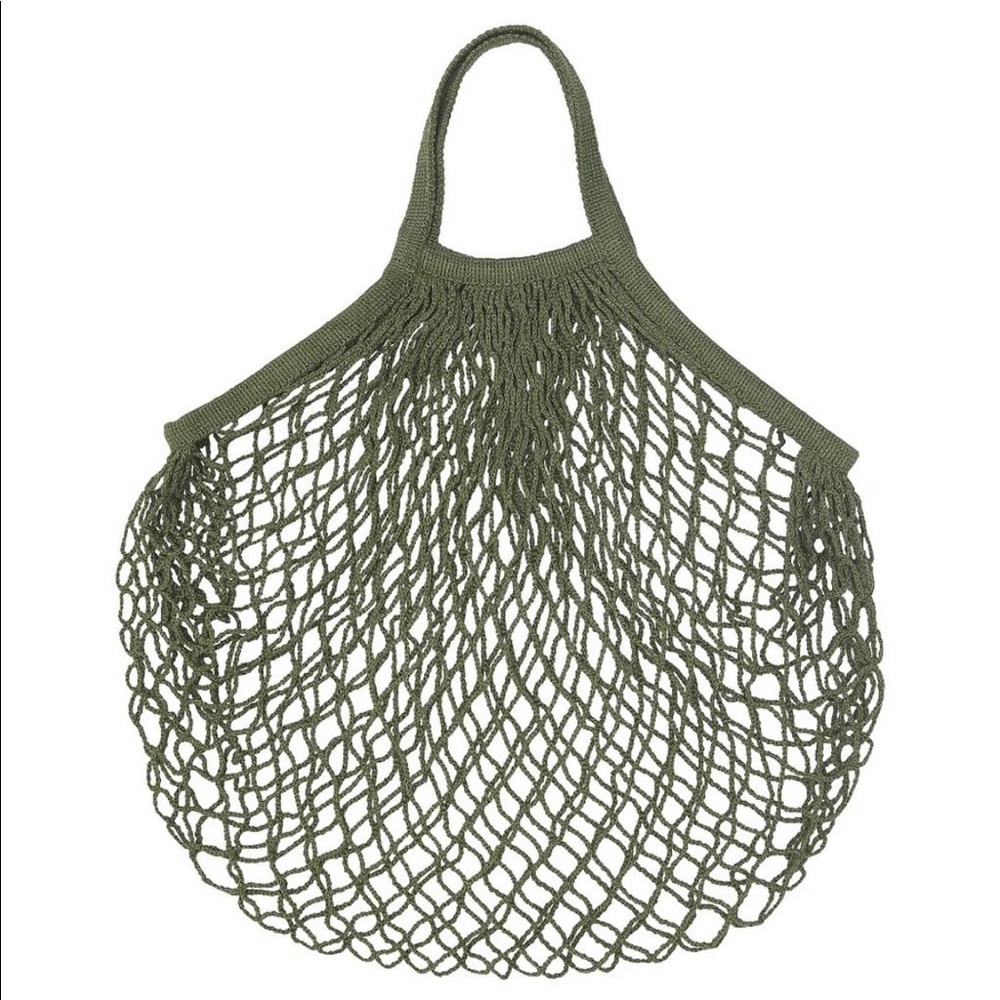 Green mesh bag